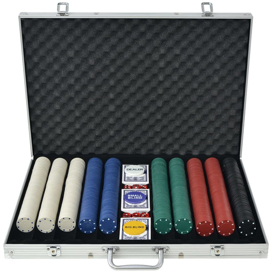 Poker set s 1000 žetony hliník