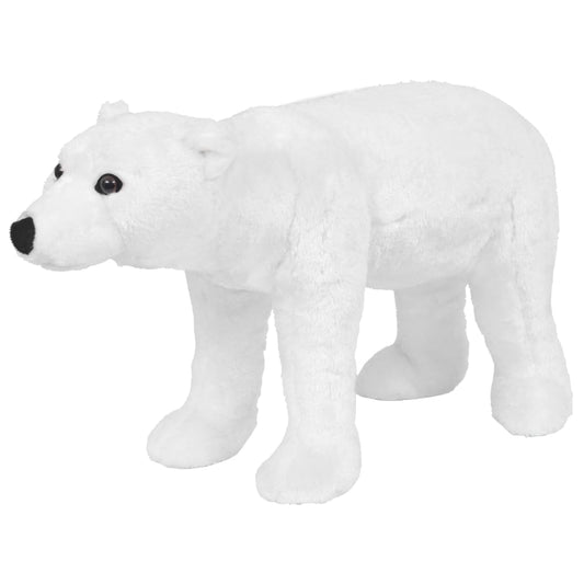 Stojící plyšová hračka lední medvěd bílý XXL