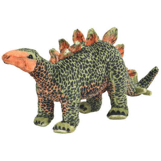 Stojící plyšová hračka dinosaurus stegosaurus zelený XXL