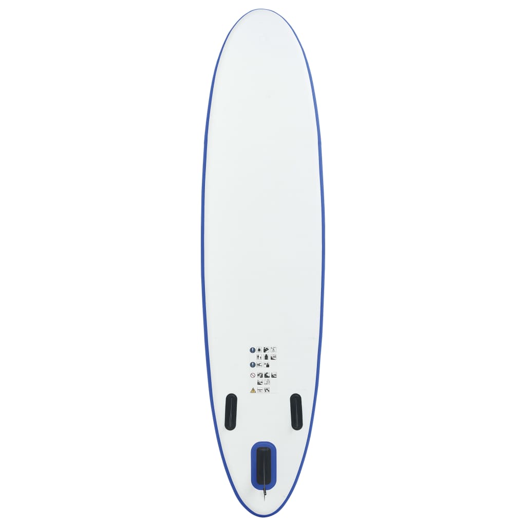 Nafukovací SUP paddleboard s příslušenstvím modro-bílý