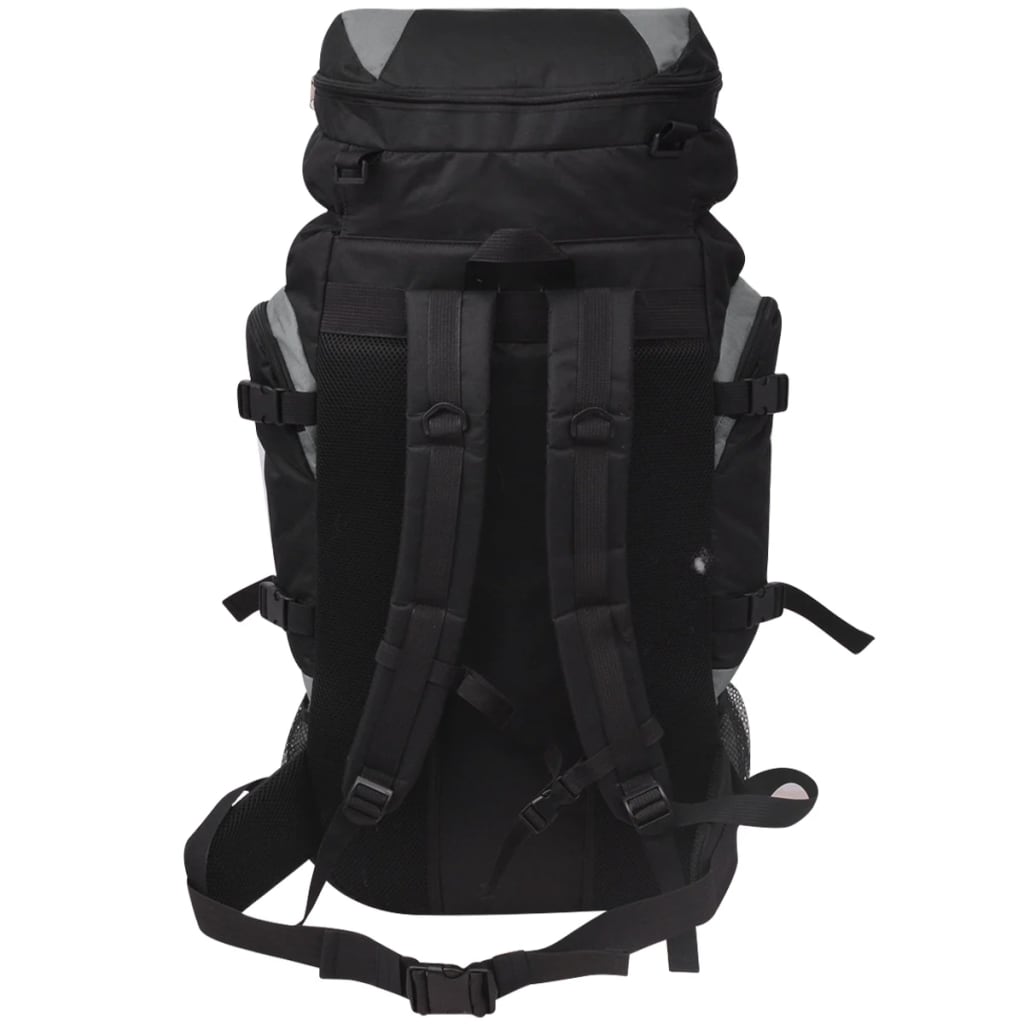 Outdoorový batoh XXL 75 l černý a šedý