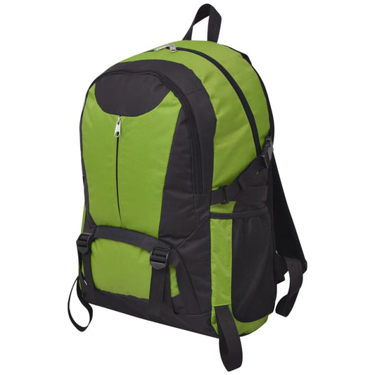 Outdoorový batoh 40 l černý a zelený