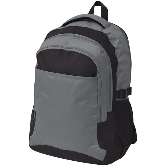 Školní batoh 40 l černo-šedý