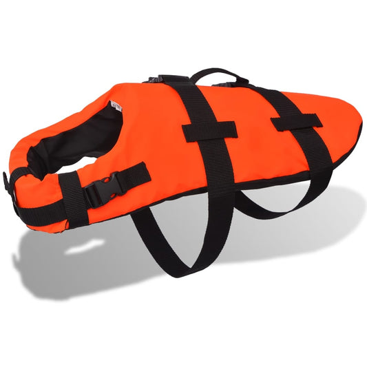 Plovací záchranná vesta pro psa S oranžová