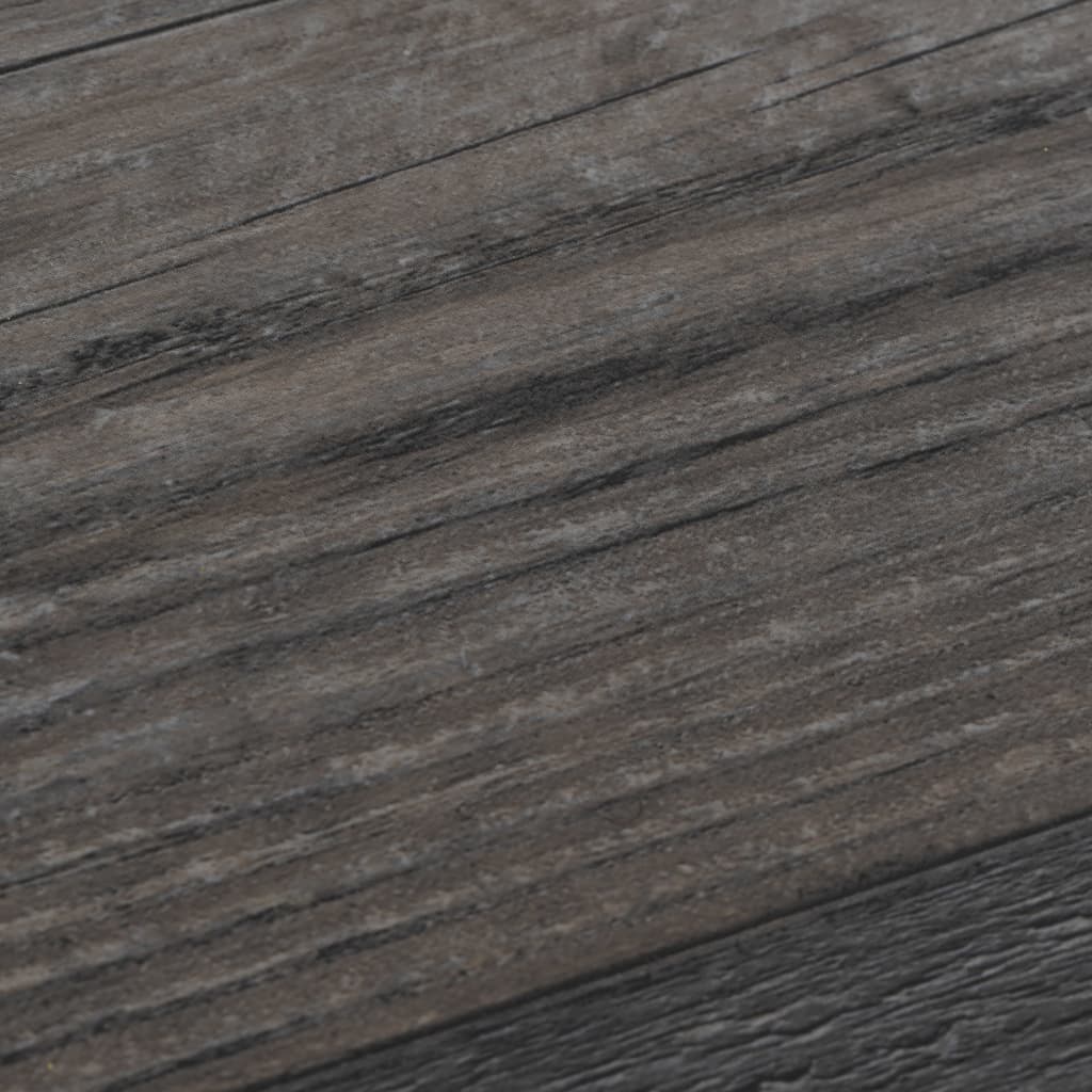 Nesamolepicí PVC podlahová prkna 5,26 m² 2 mm průmyslové dřevo