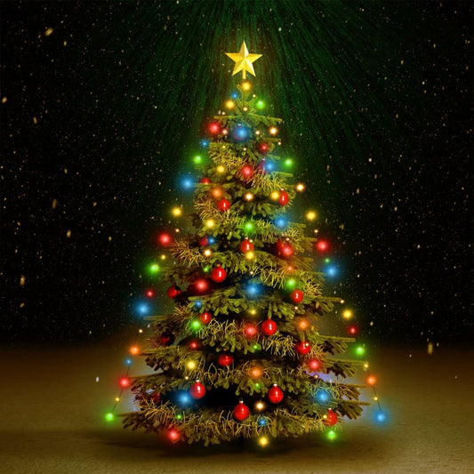 Světelná síť na vánoční stromek 180 barevných LED diod 180 cm