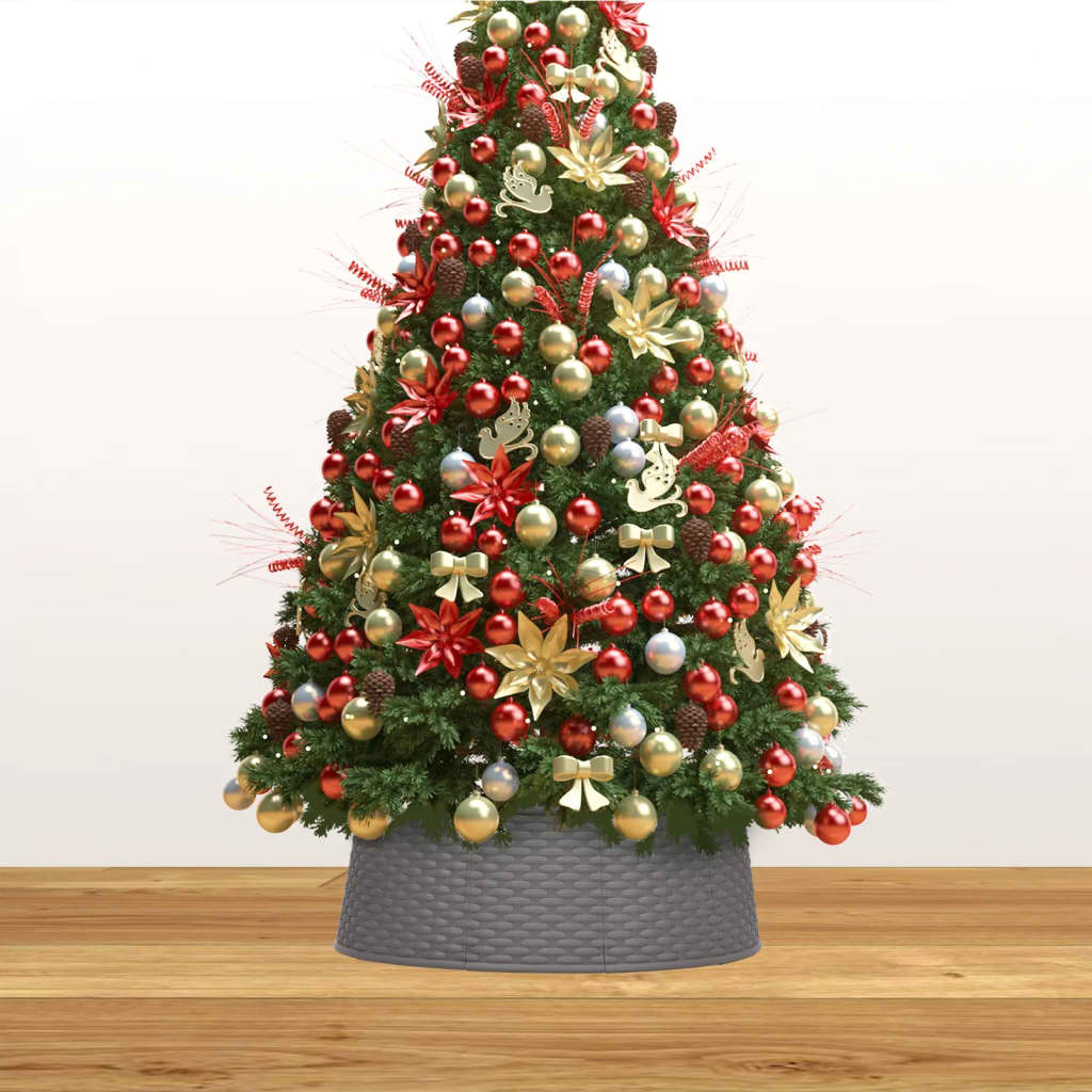Podložka pod vánoční stromek hnědá Ø 54 x 19,5 cm