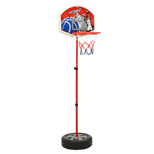 Přenosná basketbalová hrací sada nastavitelná 120 cm