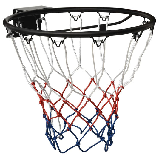 Basketbalová obroučka černá 45 cm ocel