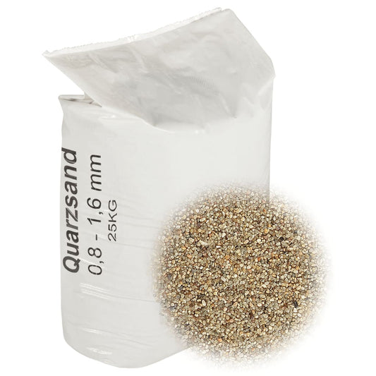 Filtrační písek 25 kg 0,8–1,6 mm