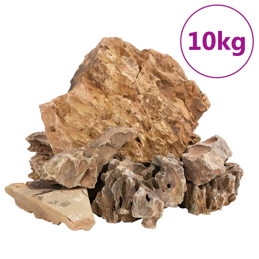 Dračí kameny 10 kg hnědé 5–30 cm
