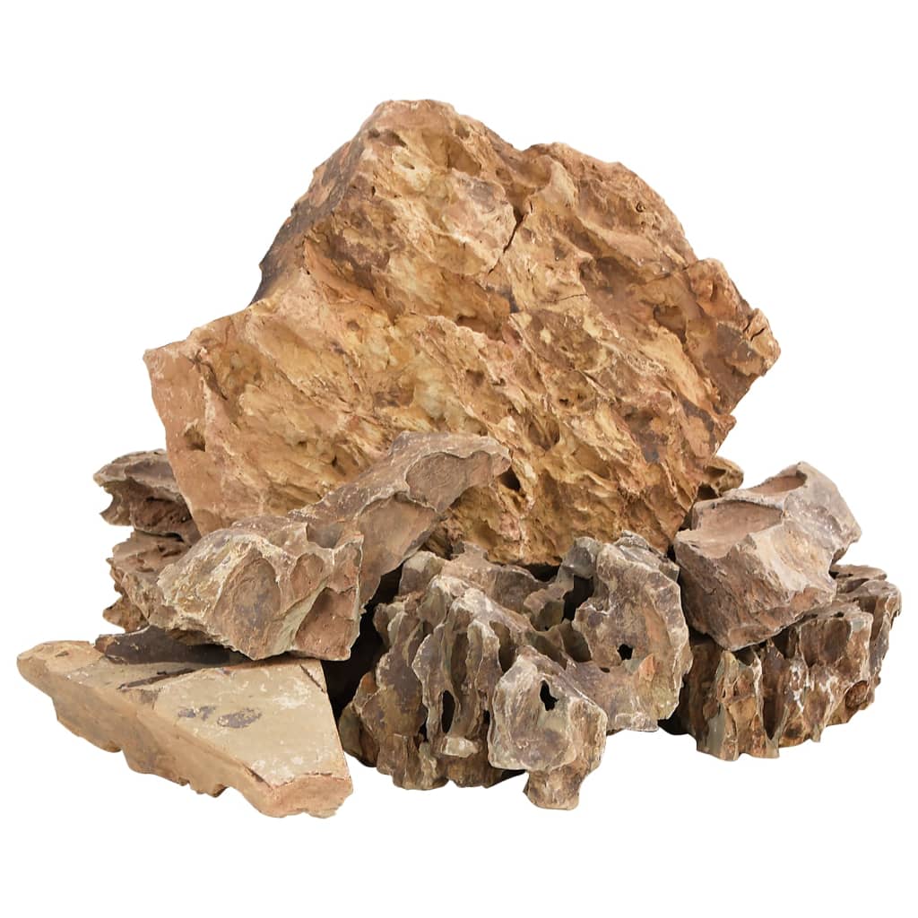 Dračí kameny 10 kg hnědé 5–30 cm